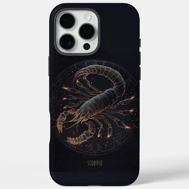 Scorpio Zodiac Horoscope Case-Mate iPhone Case (Back)