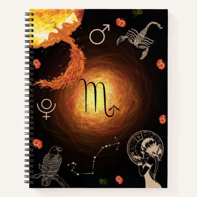 Scorpio Zodiac Journal (Front)