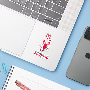 Scorpio Zodiac Minimalist Geometric Art