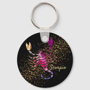 Scorpio - Zodiac Sign Keychain