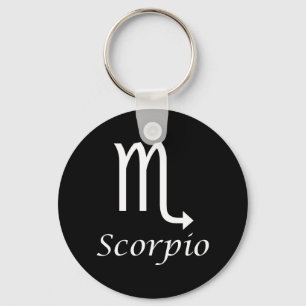 'Scorpio' Zodiac Sign Keychain