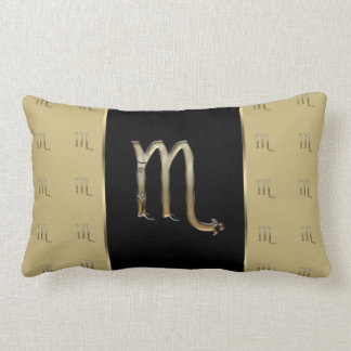 Scorpio Zodiac Sign Lumbar Pillow