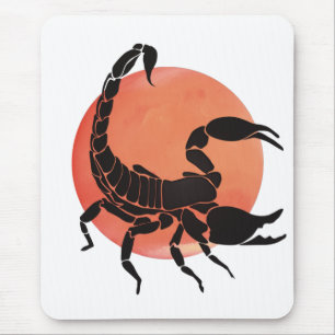 Scorpio Zodiac Sign Mouse Pad