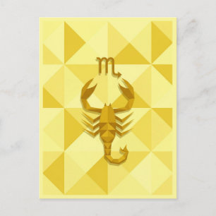 Scorpio Zodiac Sign Postcard
