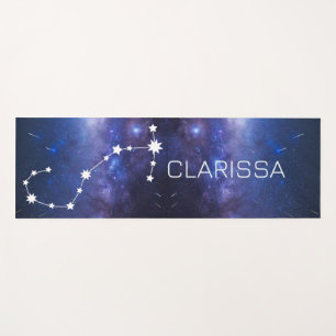 Scorpio Zodiac Star Sign Yoga Mat