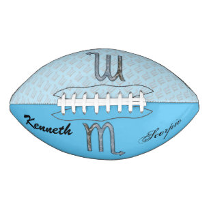 Scorpio Zodiac Symbol Element by Kenneth Yoncich Football