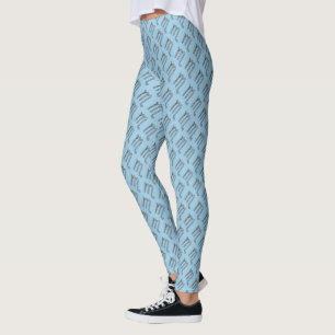 Scorpio Zodiac Symbol Element by Kenneth Yoncich Leggings