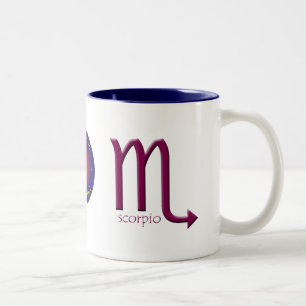 Scorpio Zodiac Symbol Mug