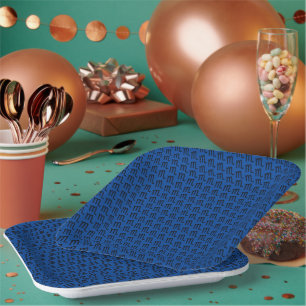 Scorpio Zodiac Symbol Standard by Kenneth Yoncich Paper Plate