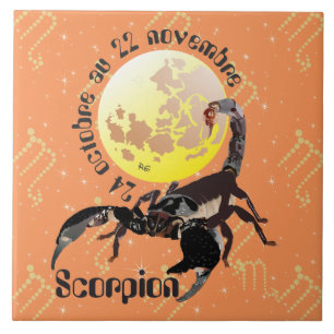 Scorpion 24 octobre au 22 novembre Carreaux Tile