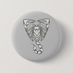 Scorpion 2 Inch Round Button