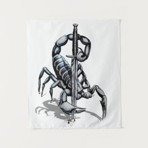 Scorpion, 3D illustration iPad Pro Cover Tapestry