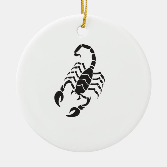 scorpion.ai ceramic ornament (Front)