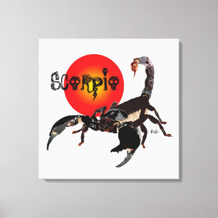 scorpion canvas