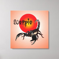 scorpion canvas