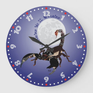 scorpion clock