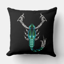 Scorpion – Coussin Décoratif Minimaliste Zodiaque