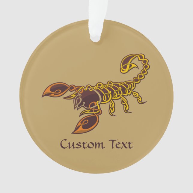 Scorpion de noeud celtique (devant)