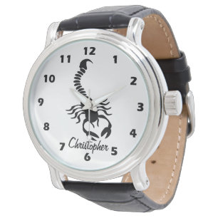 Scorpion Design Personalised Watch