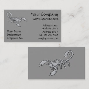 Scorpion Icon Business Card