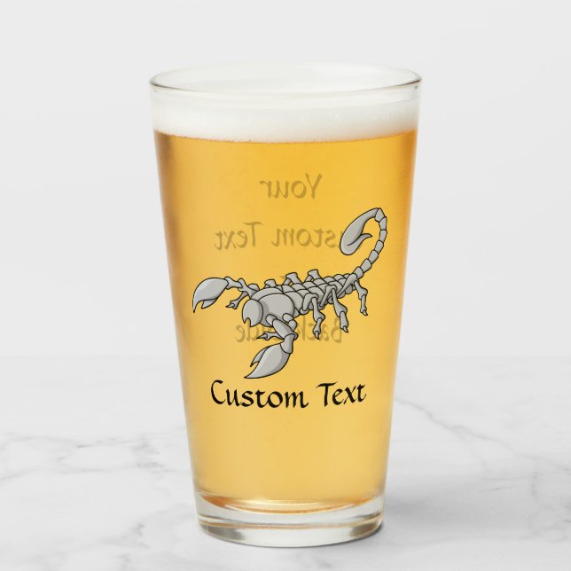 Scorpion Icon Glass (Front Filled)