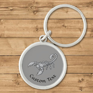 Scorpion Icon Keychain