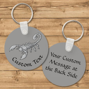 Scorpion Icon Keychain