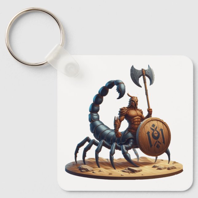 Scorpion Man  Keychain (Front)