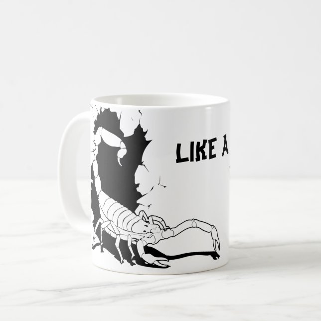 Scorpion Mug/Cup Coffee Mug (Front Left)