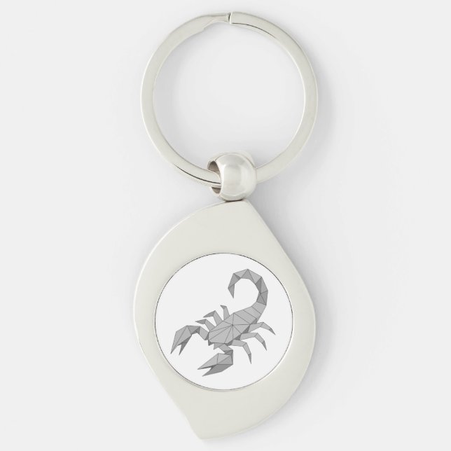 Scorpion origami keychain (Front)