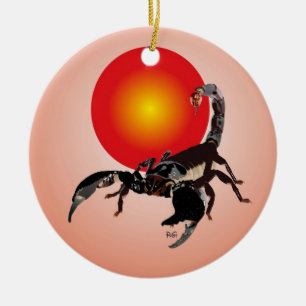 scorpion ornament