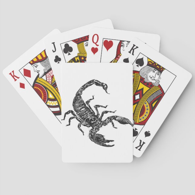 Scorpion Playing Cards (Back)