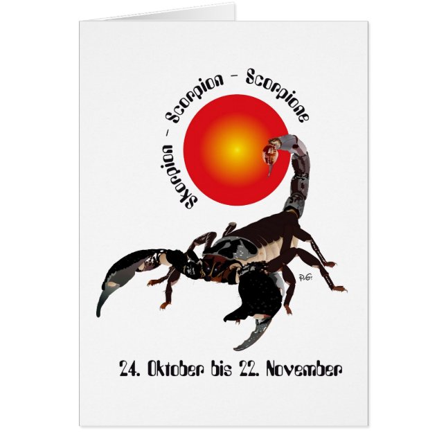 Scorpion - sign (Front)