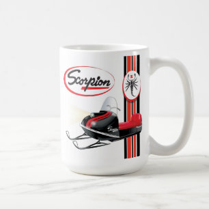 Scorpion snowmobiles coffee mug