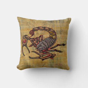 Scorpion Throw Pillow