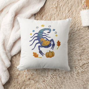  scorpion throw pillow