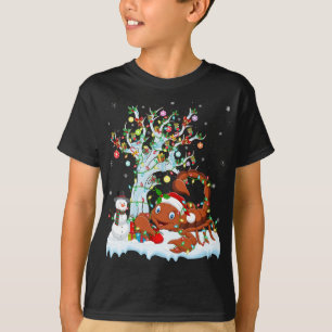 Scorpion Xmas Element Tree Lighting Scorpion Chris T-Shirt