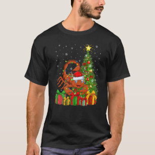 Scorpion Xmas Holiday Santa Scorpion Christmas Tr T-Shirt