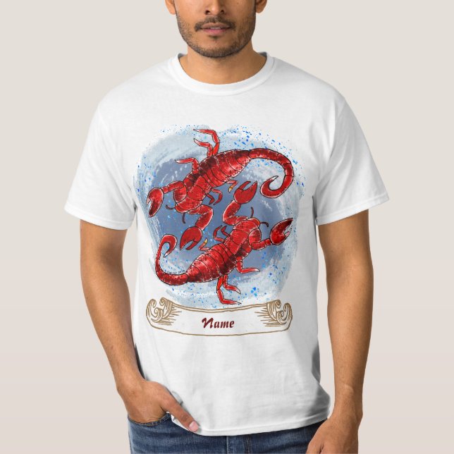 Scorpion Yin Yang t-shirts (Front)