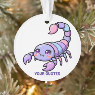 Scorpion Zodiaque Chibi Mignon