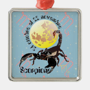 Scorpione 24 ottobre al 22 nov. Pocket Ornament