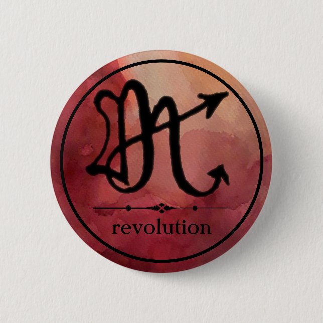 Scorpittarius 2 Inch Round Button (Front)