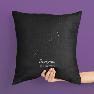 Scorpius Constellation Throw Pillow