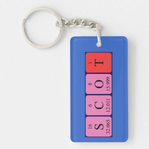 Scot periodic table name keyring
