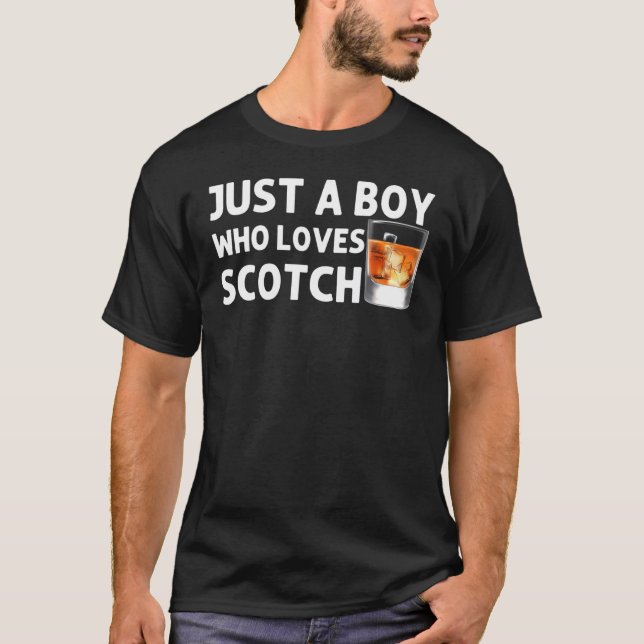 Scotch Drinkers Men Women Scotch Whiskey 1 T-Shirt (Front)