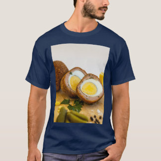 Scotch Eggs on Wooden Platter  T-Shirt