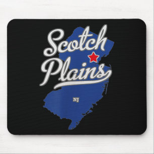 Scotch Plains New Jersey Nj Map  Mouse Pad