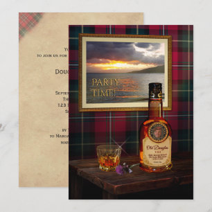 Scotch Whisky Birthday Invitation (personnalisable