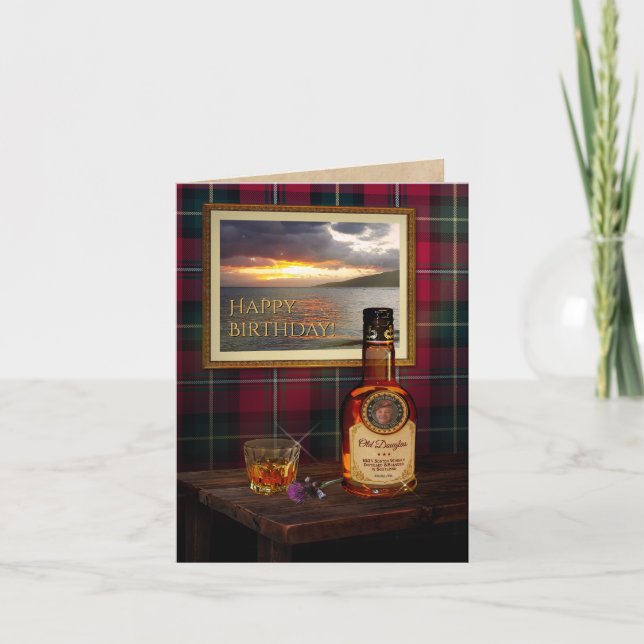 Scotch Whisky Card w/out your text and photo (Front)
