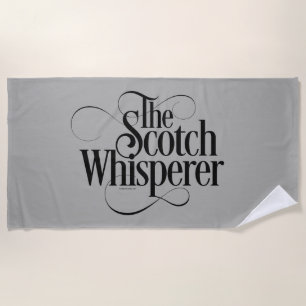 Scotch Whisperer Beach Towel